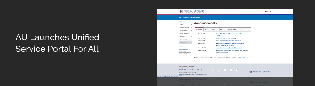 au launches unified service portal for all dark