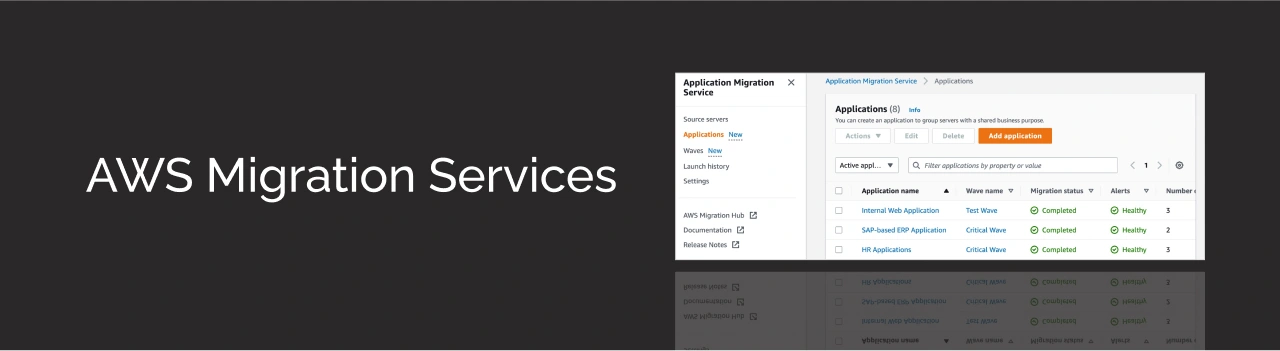 AWS Migration Tool Dark Img