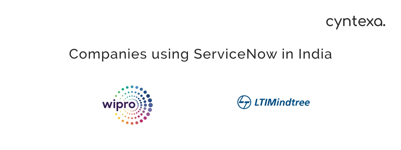 companies using ServiceNow in India light