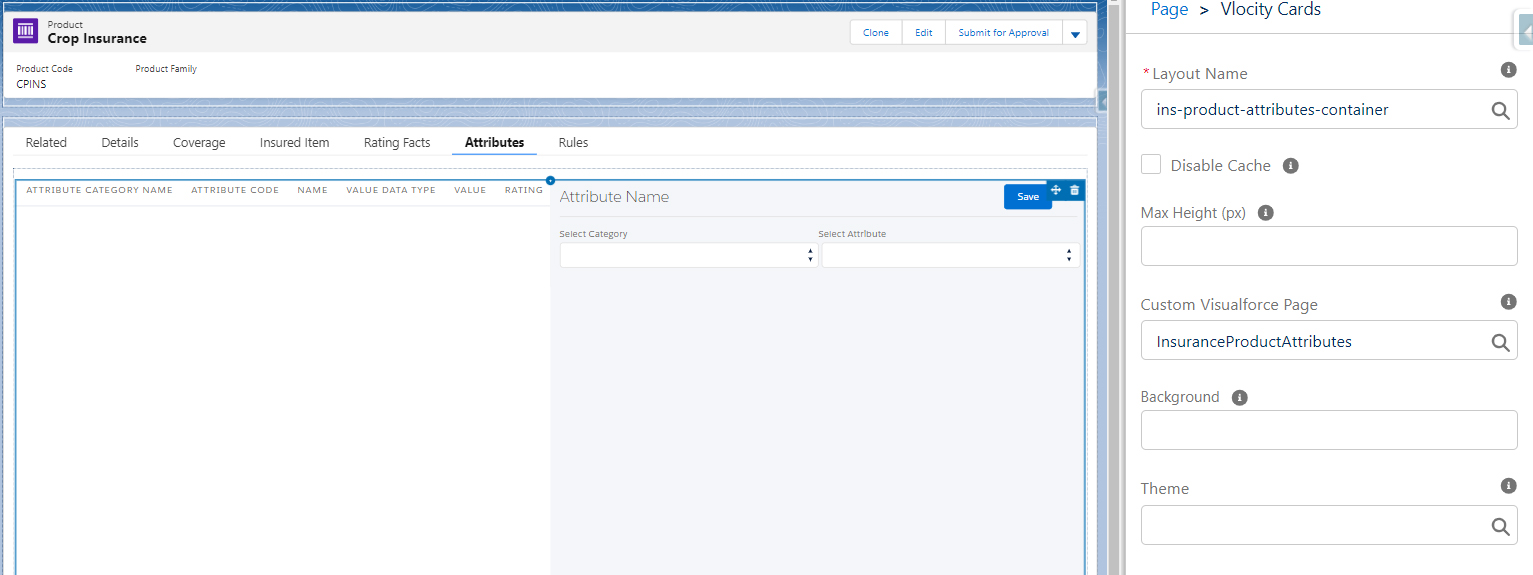 Configuring Attributes