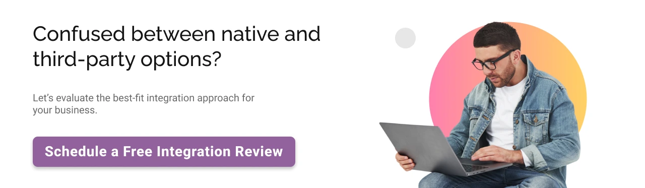 Confused between Native and Third party options to Integrate Salesforce and Marketo Light CTA Img