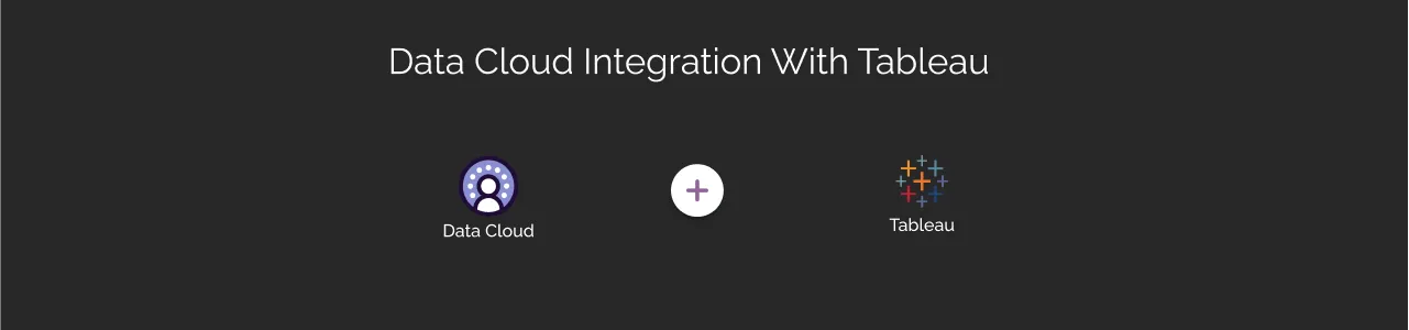 Data Cloud Integration with Tableau dark