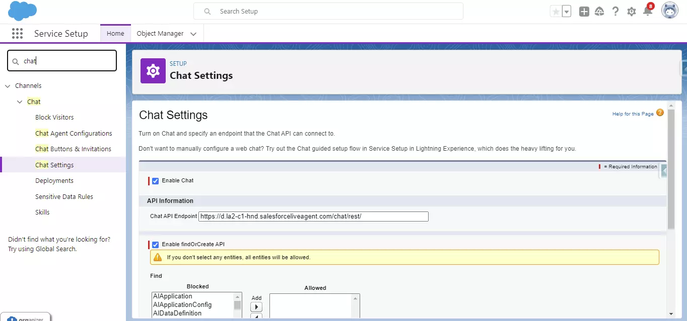 Einstein Chatbot Implementation Guide - Step 1