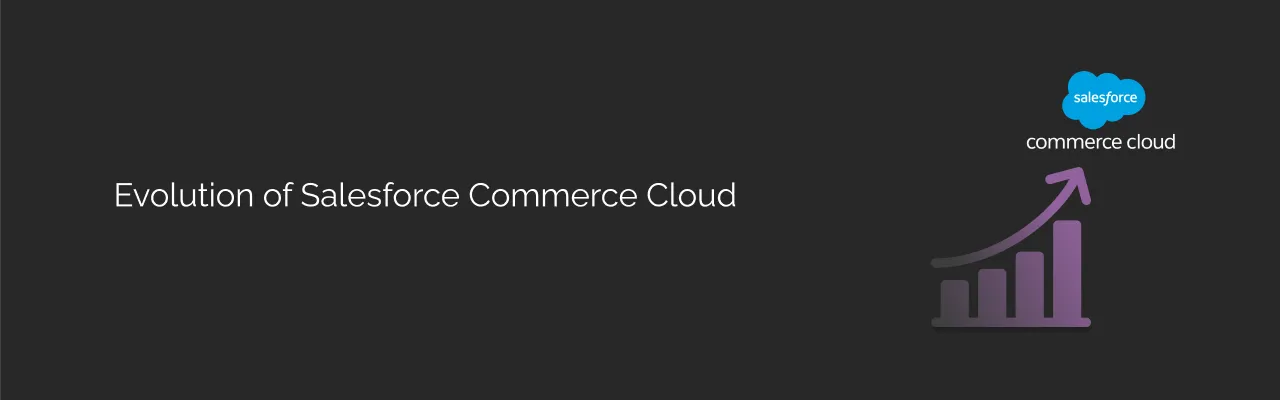 Evolution of Salesforce Commerce Cloud dark