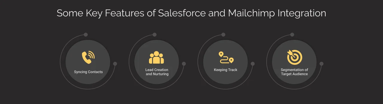 features of salesforce mailchimp integration dark
