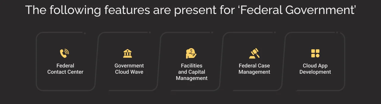 Federal Government Salesforce Government Cloud dark