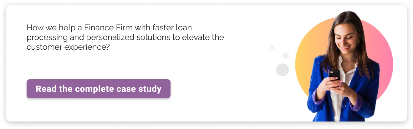 finance industry case study