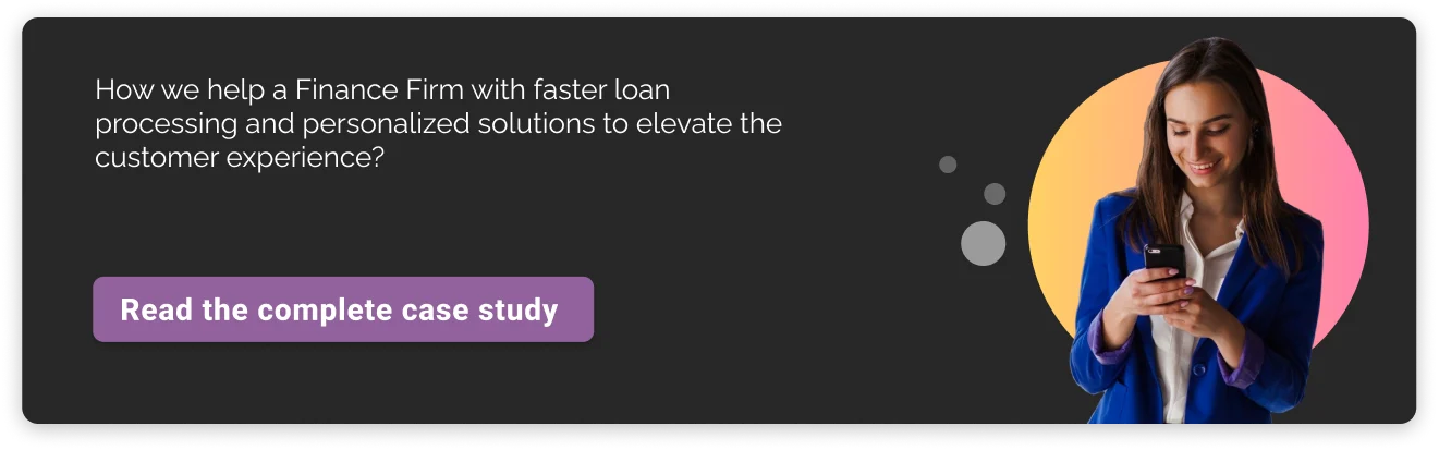 finance sector case study cta