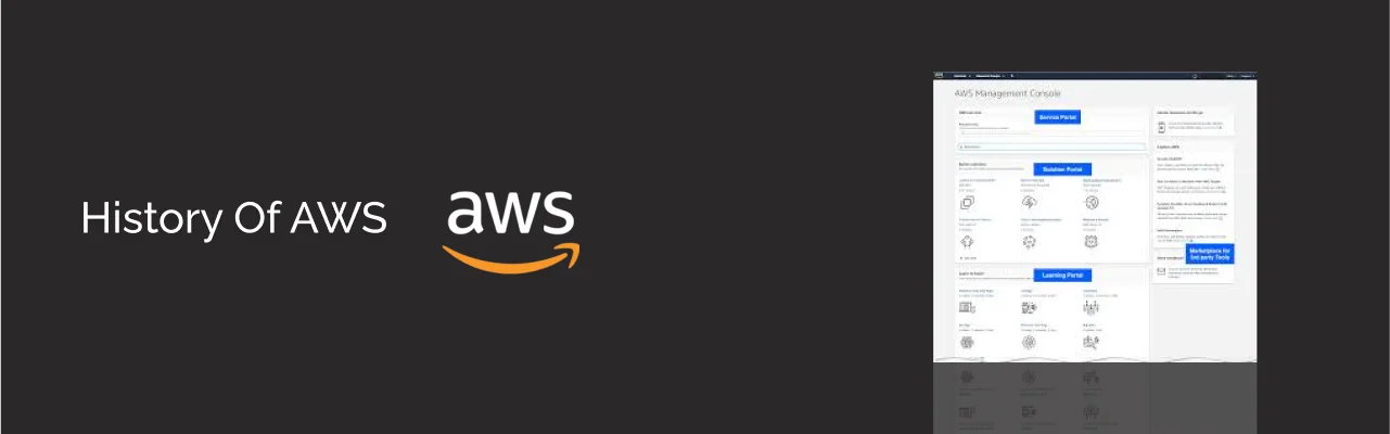 history of aws dark