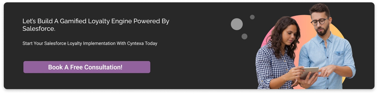 Build a gamified loyalty engine powered by Salesforce - Dark CTA image