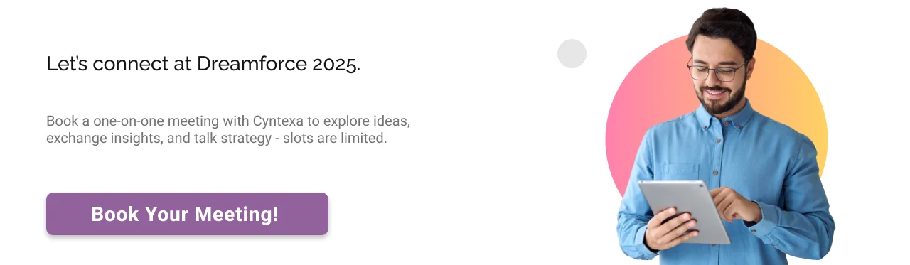 Let's Connect at Dreamforce 2025 CTA