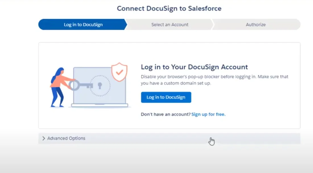login to docusign