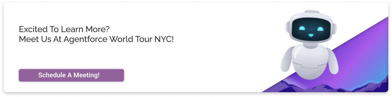 Meet Cyntexa at Agentforce World Tour Light CTA