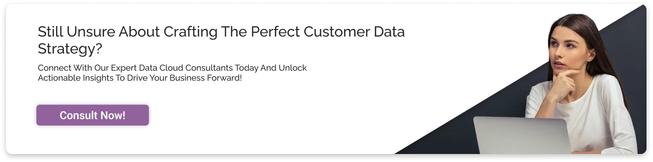 perfect customer data strategy CTA light