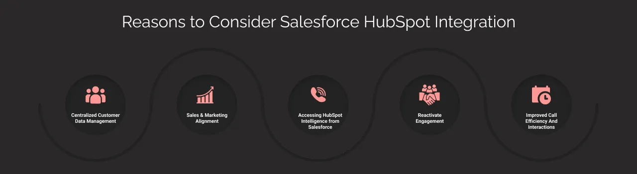 Reasons to Consider Salesforce HubSpot Integration dark