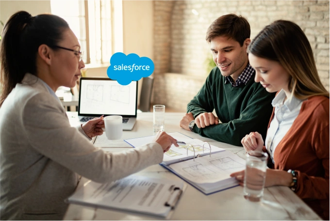 Revolutionizing Financial Advisory with Salesforce App Development Banner