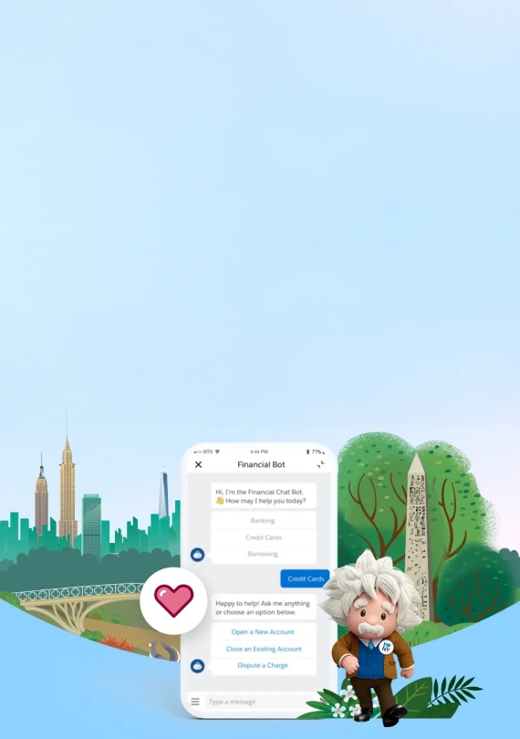 Salesforce Einstein ChatBot banner