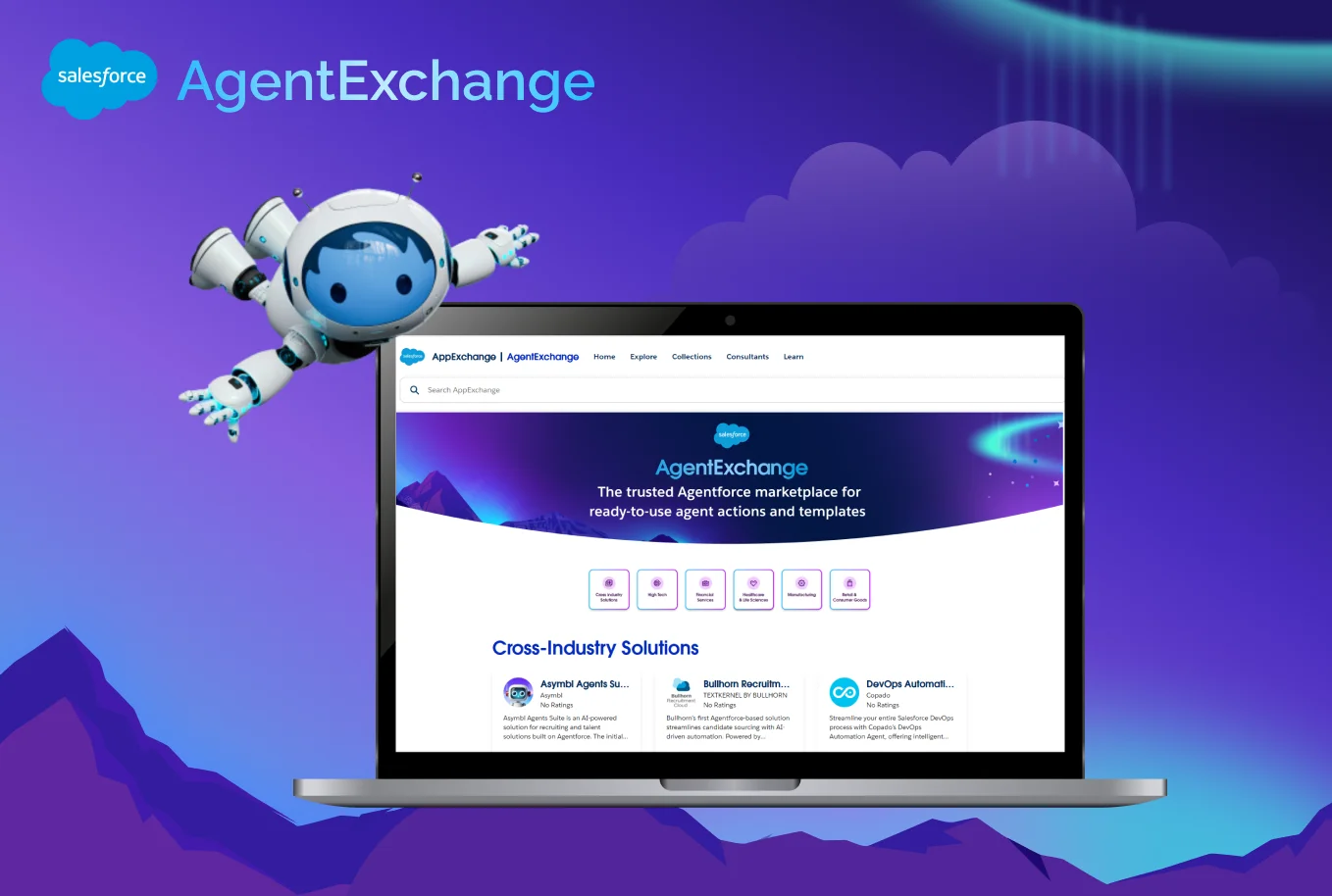 Salesforce launches AgentExchange banner