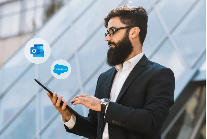 Salesforce Outlook Integration banner