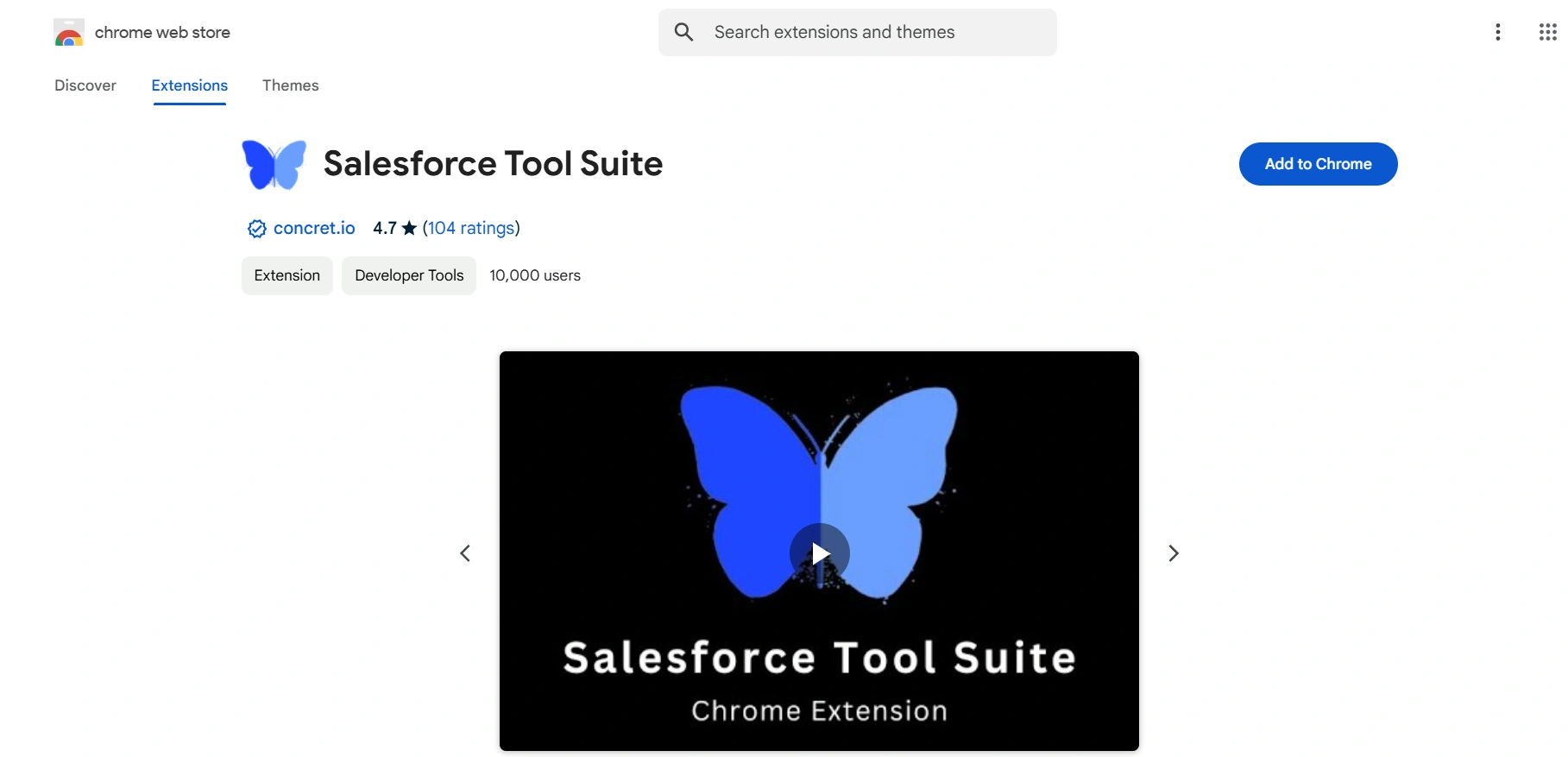 Salesforce Tool Suite Chrome Extension Img