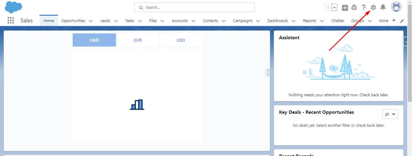 Service Cloud Implementation Step 1