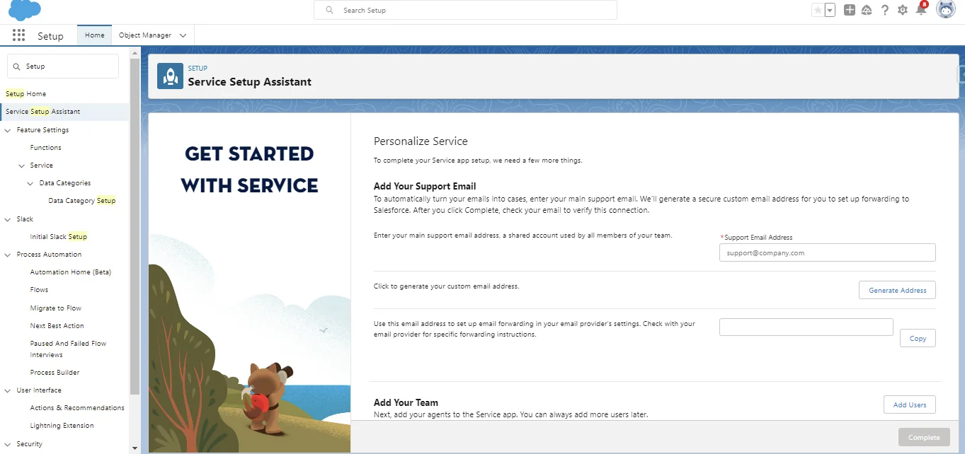 Service Cloud Implementation Step 4