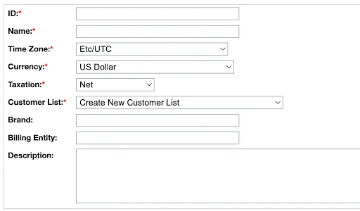Setting up storefront