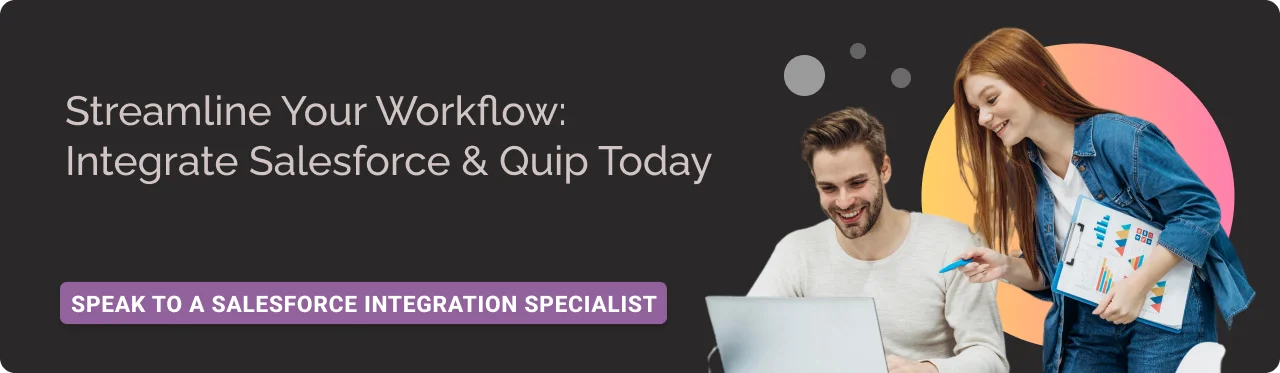 Speak to a salesforce integration specialist dark