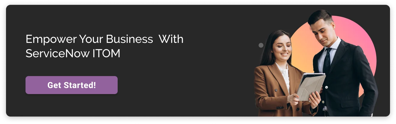 Start your Business with ServiceNow ITOM dark