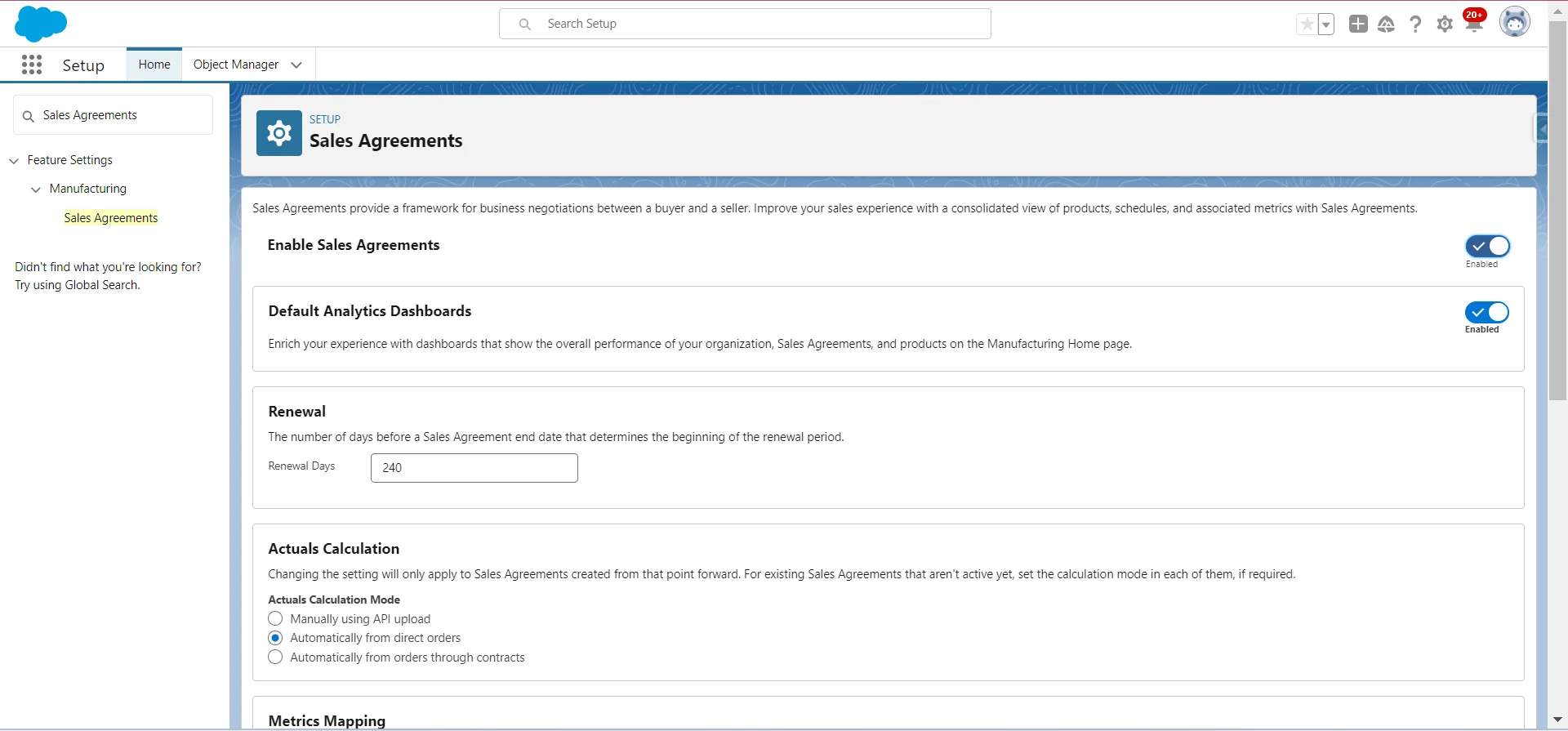 Make tbe required configurations