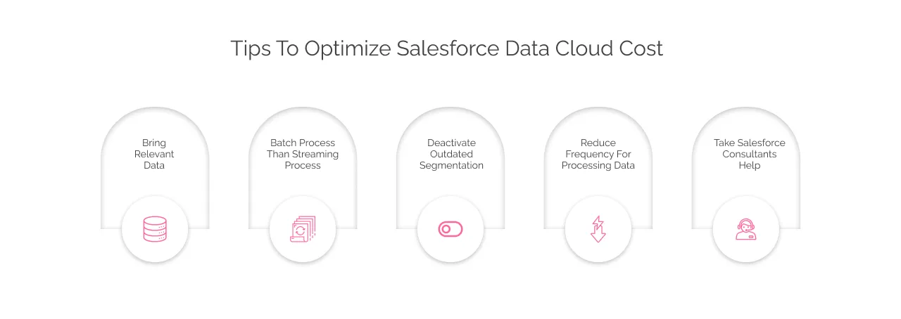 Tips to Optimize Salesforce Data Cloud Cost light