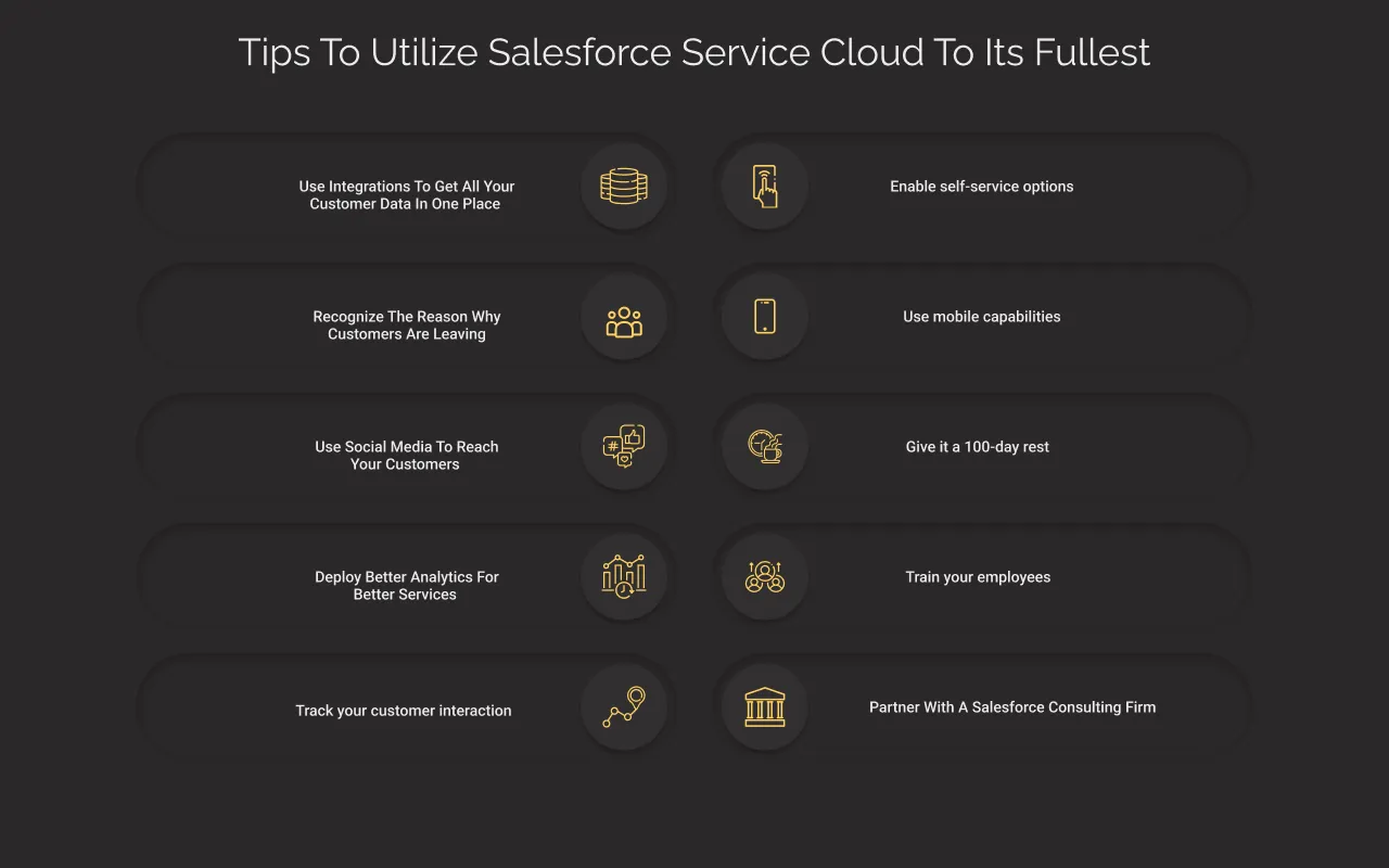 Tips To Utilize Salesforce Service Cloud To Its Fullest dark