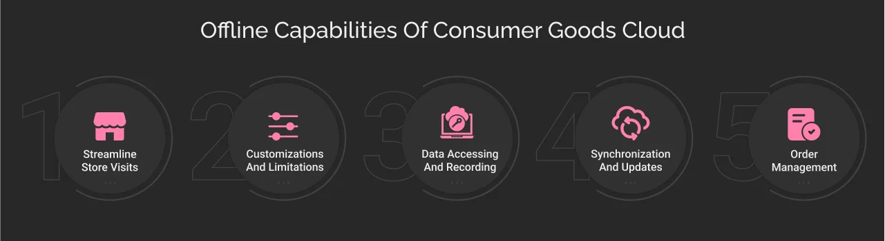 Top 5 Offline Capabilities Consumer Goods Cloud dark