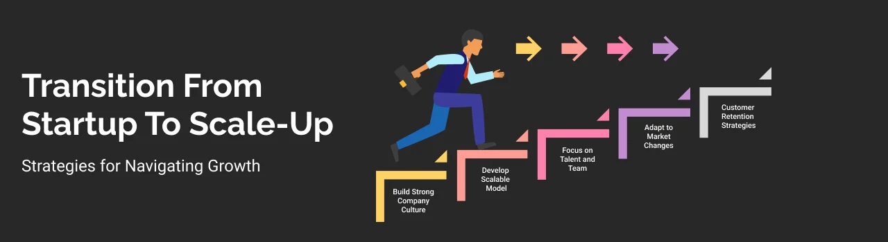 transition from startup to scale up strategies to navigating growth dark