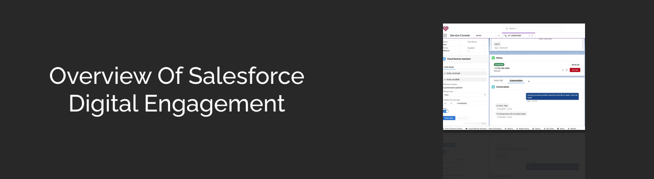 what is salesforce digital engagement dark