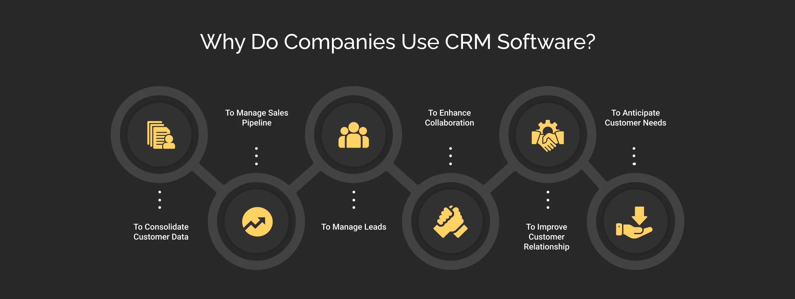 why do companies use CRM software