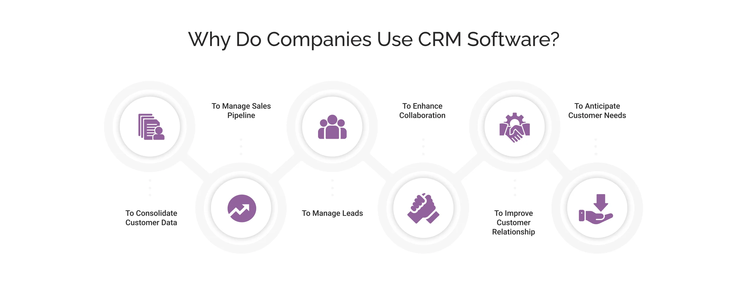 why do companies use CRM software