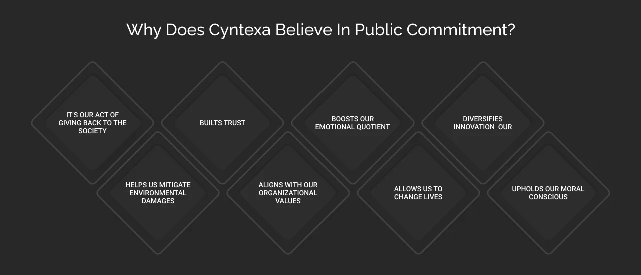 Why Does Cyntexa Believe in Public Commitment Dark